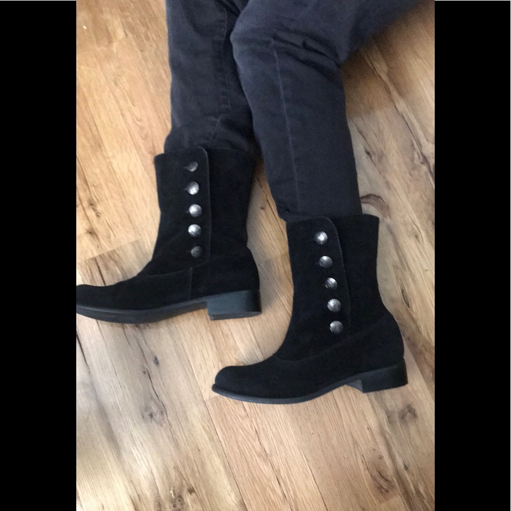 Bucco suede half boot